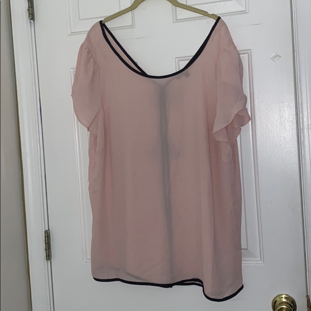 Pink blouse